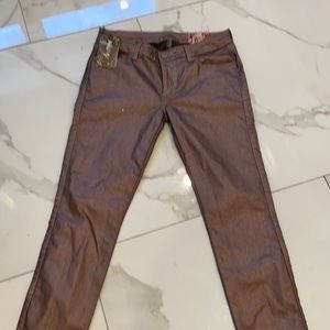 New pearl taupe pink Sewy jeans